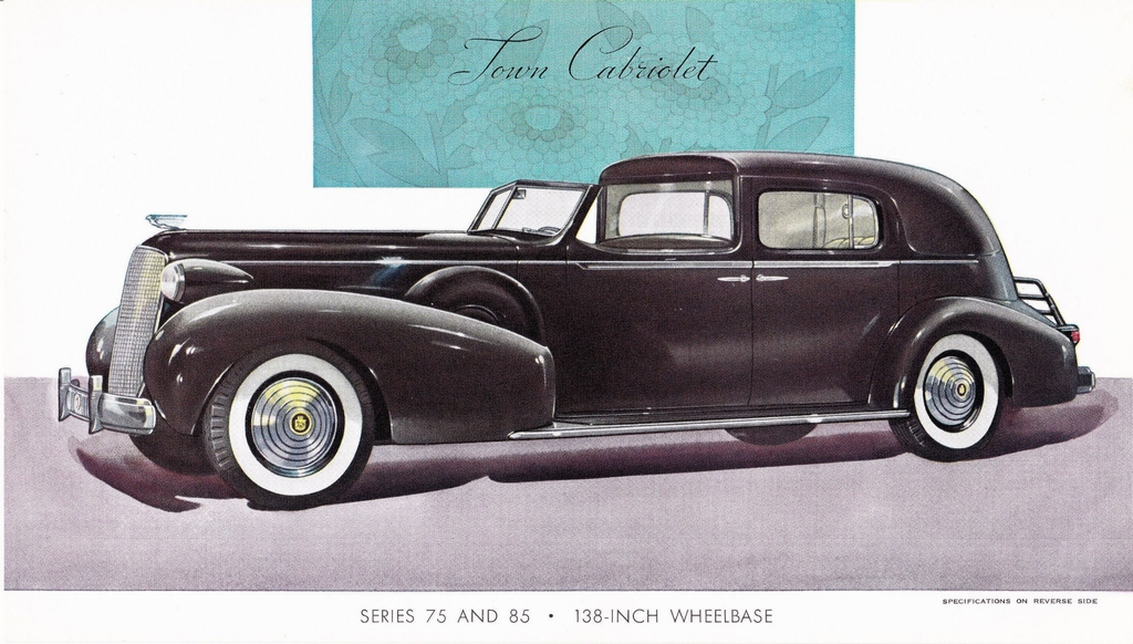 1937 Cadillac Fleetwood Portfolio Page 12